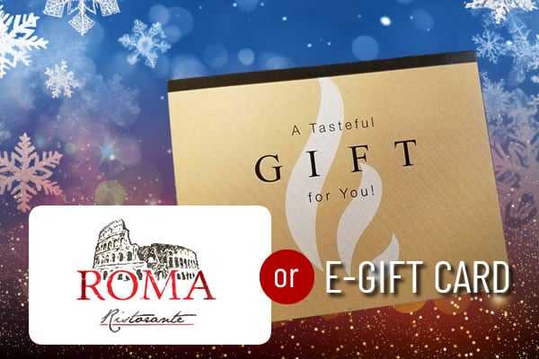 ROMA RISTORANTE | Gift Card