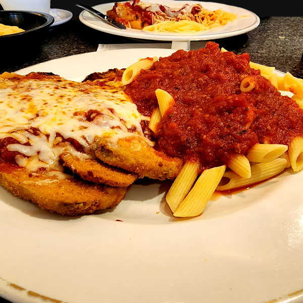 The Roma Restaurant - Eggplant Parmesan